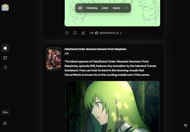 Screenshot of Anime.com
